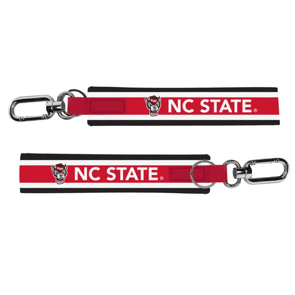 Key strap Striped NC State with Tuf